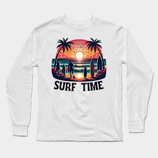 Surfing Surf time Long Sleeve T-Shirt